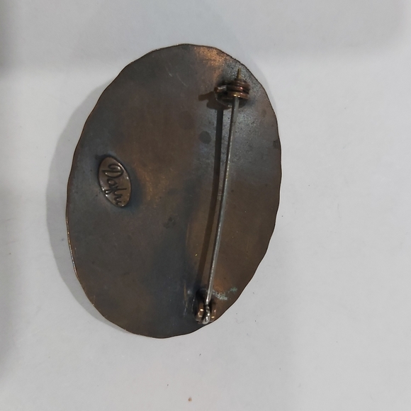 ⚠️⚠️SOLD⚠️⚠️Vintage oval brooch - Picture 2 of 5